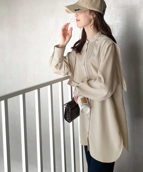 「classicalelf」 長袖ブラウス LARGE アイボリー レディース_画像6