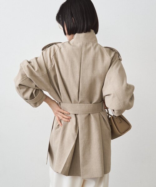 Loungedress（ラウンジドレス） トレンチコート コート ミドルトレンチ