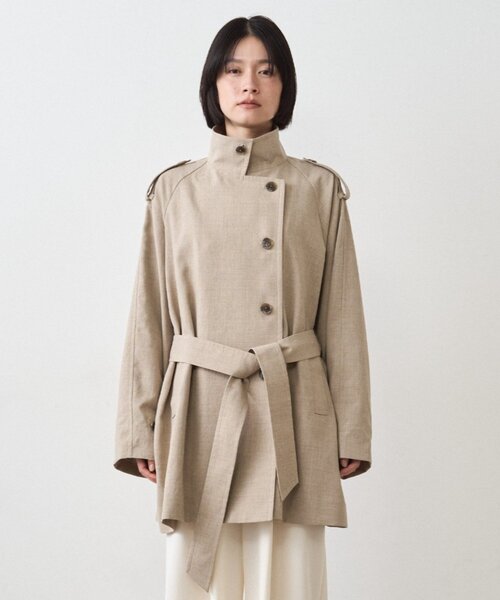 新品未使用【Loungedress】トレンチコート 新品未使用Loungedressスタンドトレンチコート - メルカリ