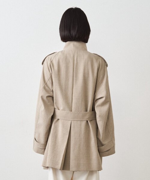 Loungedress（ラウンジドレス） トレンチコート コート ミドルトレンチ