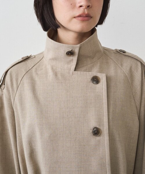 新品未使用【Loungedress】トレンチコート Loungedress（ラウンジドレス） トレンチコート コート ミドルトレンチ