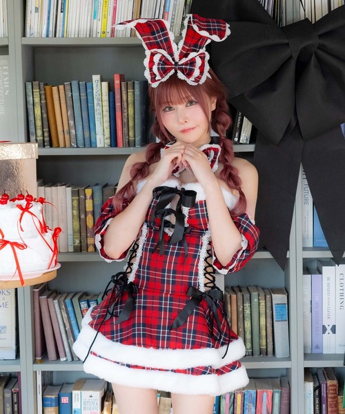 Tika（ティカ） コスプレ サンタコスプレ バニー コスプレ タータン