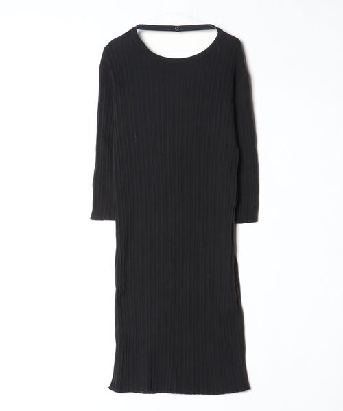 SLOBE IENA（スローブイエナ） ニットワンピース FREE ブラック