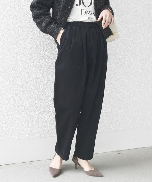 「SHIPS.me」 コーデュロイパンツ L オフホワイト レディース_画像2