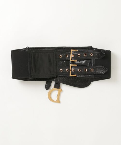 Christian Dior（クリスチャン・ディオール） サドル ポーチ付きベルト