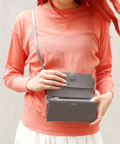 「YAHKI」 財布 ONE SIZE ベージュ レディース_画像6