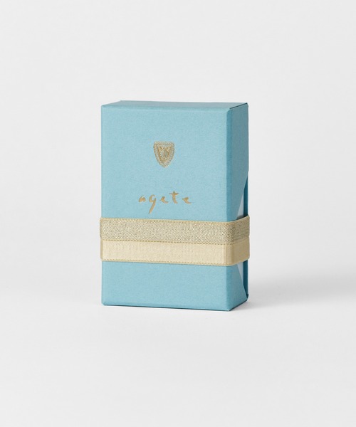 agate】K10ネックレス 【箱/ジュエリーボックス/販売証明付