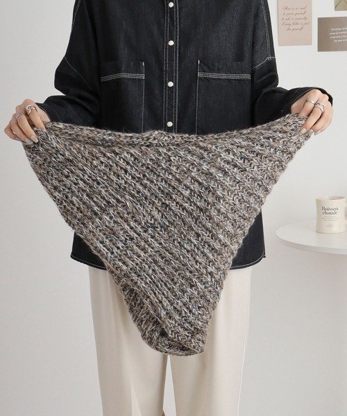 「FUNALIVE」 スヌード FREE グリーン メンズ_画像2