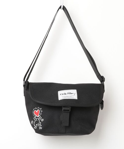 Keith Haring（キース ヘリング） メッセンジャーバッグ FREE ブラック