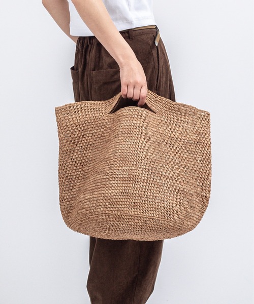 メイドインマダ　カゴバッグ　KOKOバッグ　TEA MADE IN MADA（メイドインマダ） かごバッグ KOKO BAG ココ レディース