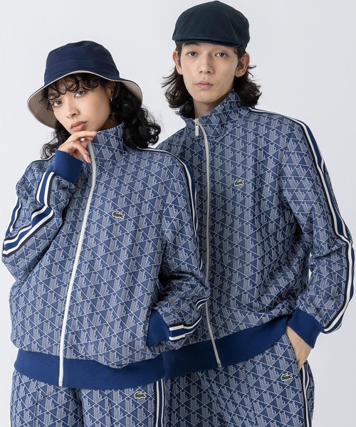 LACOSTE（ラコステ） ジャージブルゾン 5 ネイビー メンズ : ZOZOTOWN