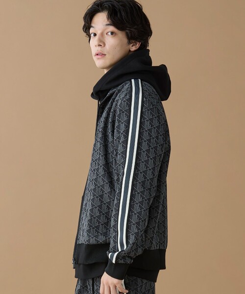 LACOSTE（ラコステ） ジャージブルゾン 5 ネイビー メンズ : ZOZOTOWN