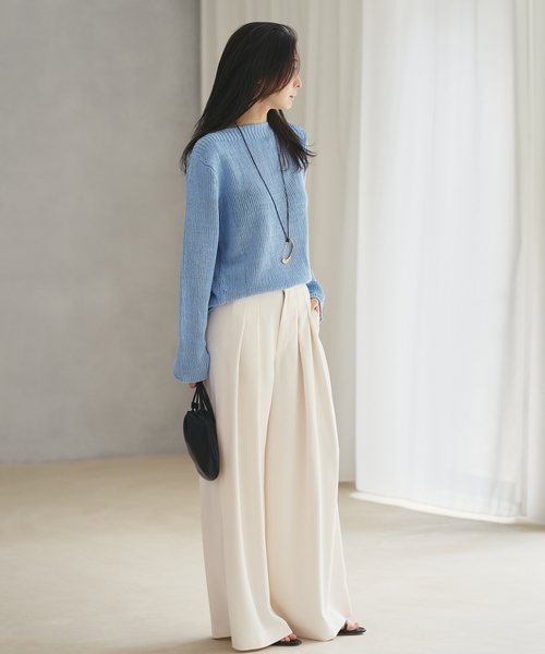 plage（プラージュ） パンツ Tuck Wide パンツ レディース : ZOZOTOWN