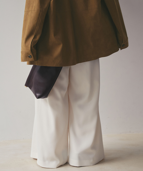 plage（プラージュ） パンツ Tuck Wide パンツ レディース : ZOZOTOWN