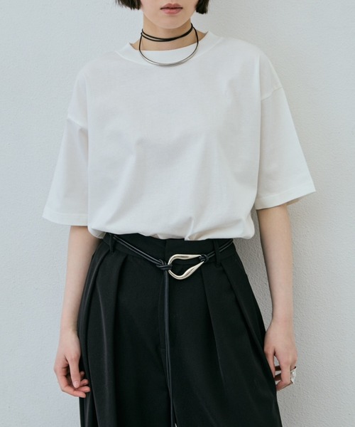 AIC. tシャツ 汗染み防止加工オーバーサイズTシャツ レディース