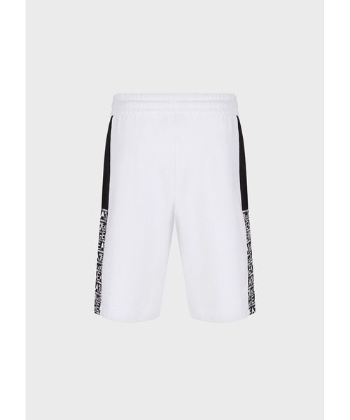 「EMPORIO ARMANI EA7」 ハーフパンツ SMALL ホワイト メンズ_画像5