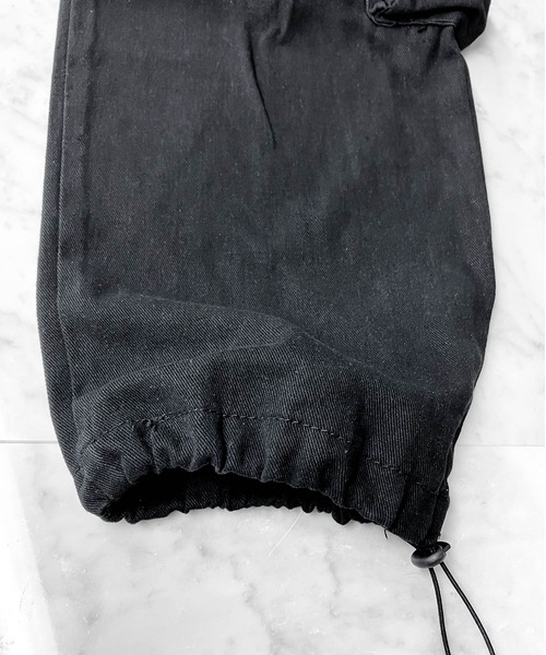 「JOHNNY WOLF」 デニムパンツ X-LARGE ブラック メンズ_画像9