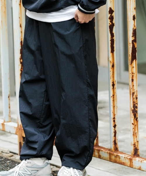 「ITEMS URBANRESEARCH」 イージーパンツ MEDIUM ネイビー メンズ_画像2