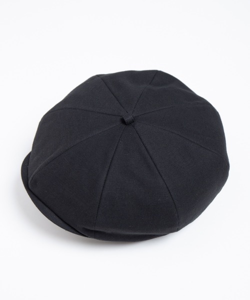 RACAL（ラカル） 帽子 キャスケット メンズ Organic Cotton Back Satin