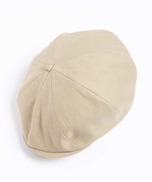 RACAL（ラカル） 帽子 キャスケット Organic Cotton Back Satin 8Panel