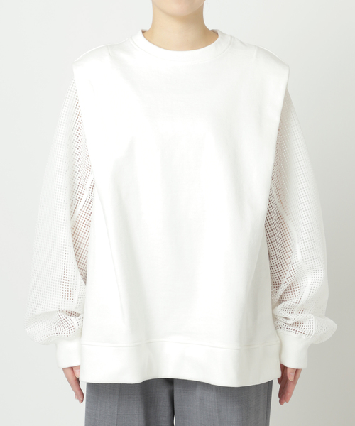「CITYSHOP」 スウェットカットソー - ブラック レディース_画像10