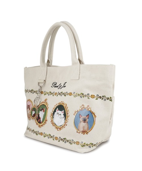 「PAUL & JOE ACCESSOIRES」 トートバッグ FREE アイボリー レディース_画像5
