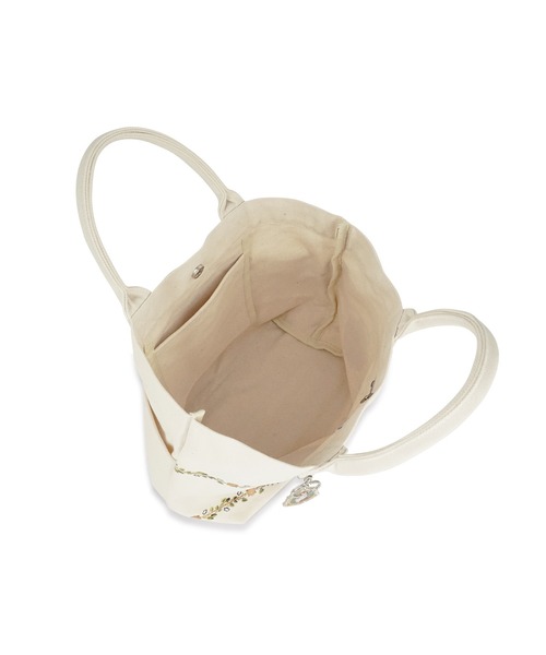 「PAUL & JOE ACCESSOIRES」 トートバッグ FREE アイボリー レディース_画像6