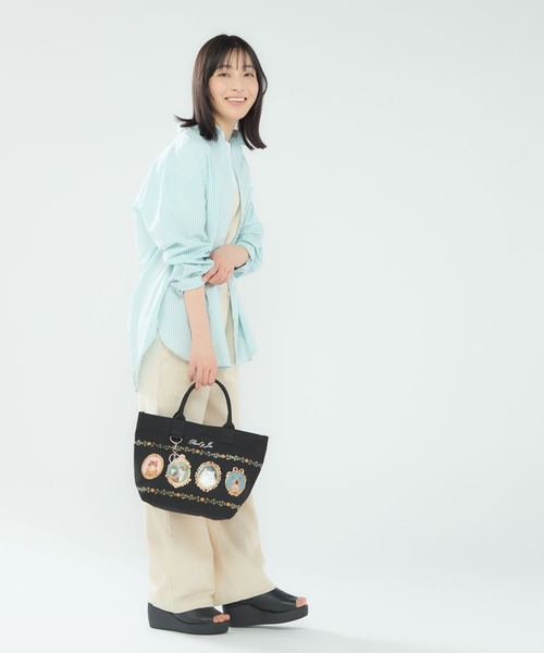 「PAUL & JOE ACCESSOIRES」 トートバッグ FREE アイボリー レディース_画像9