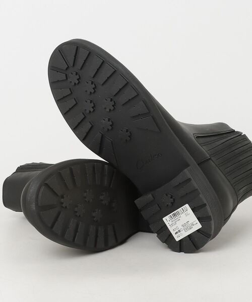 「Clarks」 ショートブーツ UK3 ブラック レディース_画像3