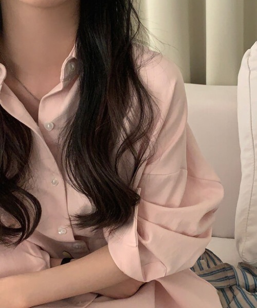 「FREE STYLISTS」 長袖シャツ FREE ネイビー レディース_画像8