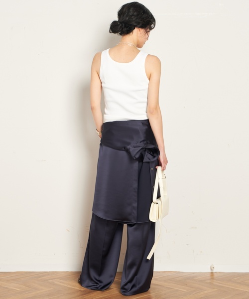 「AP STUDIO」 イージーパンツ 36 グリーン レディース_画像10