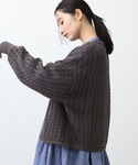 カーディガン 「natural by clip...の詳細画像4
