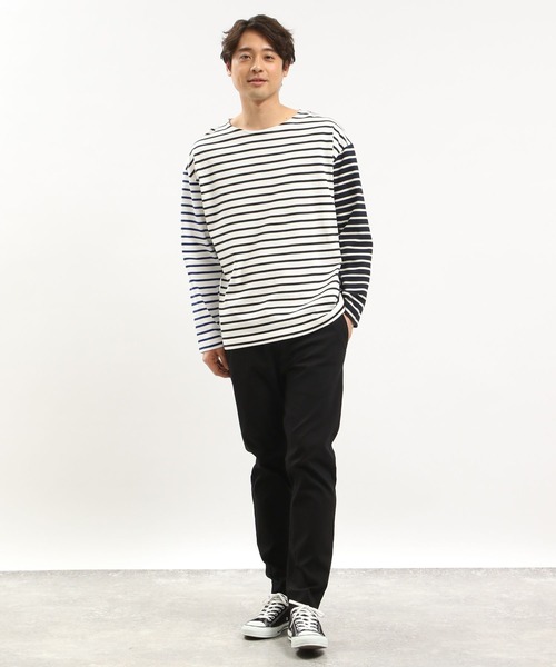 「GLOBAL WORK Smile Seed Store」 長袖Tシャツ X-LARGE ブルー系その他 メンズ_画像4