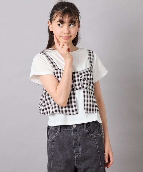 a.v.v（アー・ヴェ・ヴェ） tシャツ 「120-160」「ママとお揃いコーデ