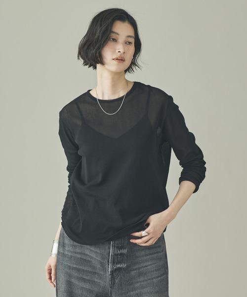 Curensology（カレンソロジー） tシャツ /チュールロングスリーブT