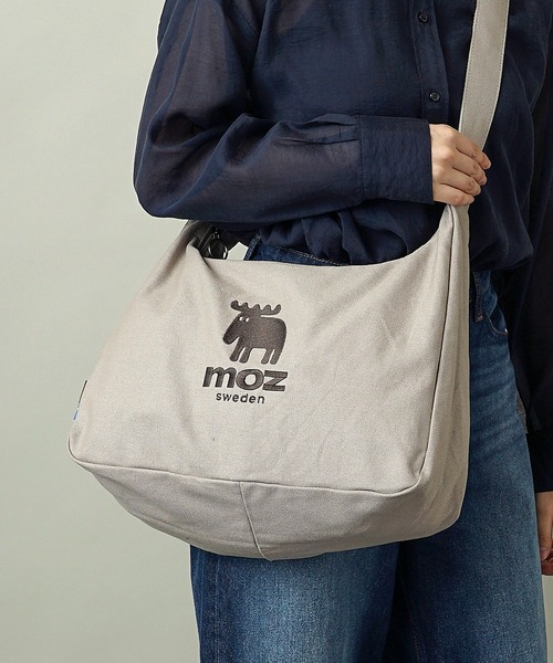 モス♡ショルダーバッグ♡ moz（モズ） ショルダーバッグ 「」キャンバス A4収納可能 ショルダー