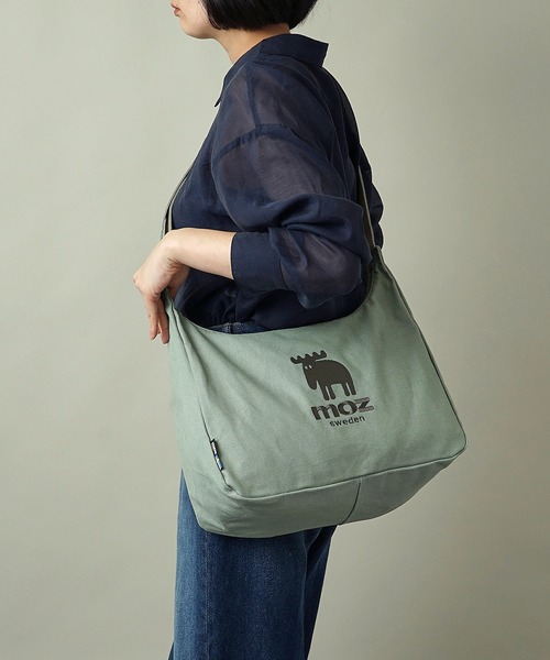 moz（モズ） ショルダーバッグ 「」キャンバス A4収納可能 ショルダー