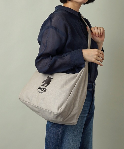 moz（モズ） ショルダーバッグ 「」キャンバス A4収納可能 ショルダー