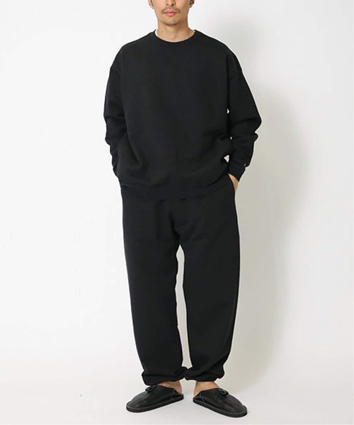 「Snow Peak」 スウェットカットソー MEDIUM ブラック メンズの画像