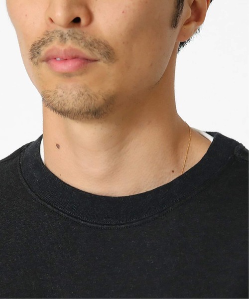 「Snow Peak」 スウェットカットソー MEDIUM ブラック メンズの画像
