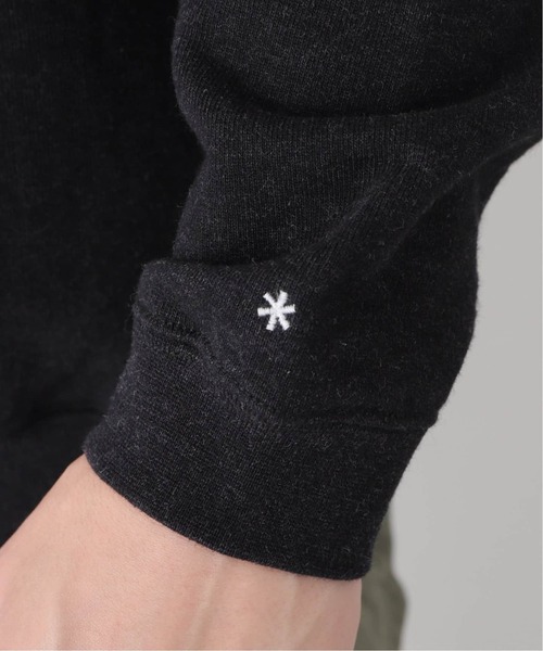 「Snow Peak」 スウェットカットソー MEDIUM ブラック メンズの画像