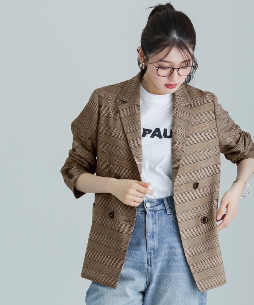 「WHITE JOOLA」 ジャケット M ネイビー レディースの画像