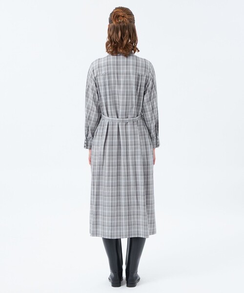 「MACKINTOSH PHILOSOPHY」 長袖ワンピース 36 グレー レディースの画像