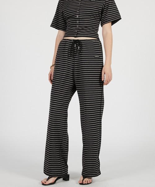 パンツ 「2026Summer Pre-Order」ボーダーイージーパンツ / Border Easy Pants レディースの画像