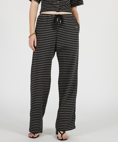パンツ 「2026Summer Pre-Order」ボーダーイージーパンツ / Border Easy Pants レディースの画像