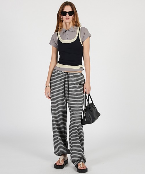 パンツ 「2026Summer Pre-Order」ボーダーイージーパンツ / Border Easy Pants レディースの画像