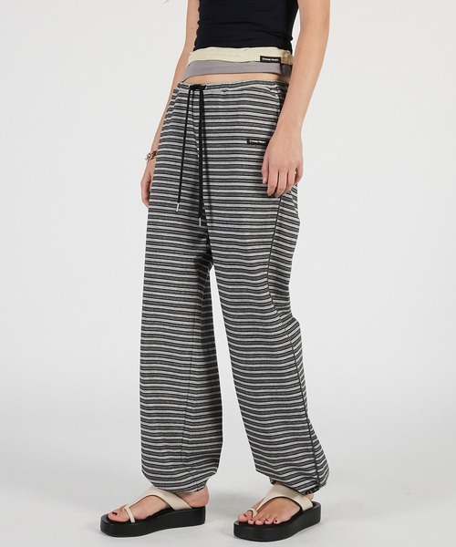 パンツ 「2026Summer Pre-Order」ボーダーイージーパンツ / Border Easy Pants レディースの画像