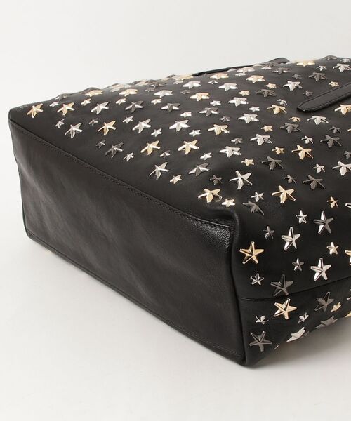 JIMMY CHOO（ジミーチュウ） スタースタッズ トートバッグ - ブラック