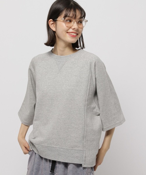 「niko and...」 半袖カットソー MEDIUM ブルー レディース_画像2