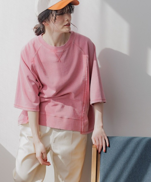 「niko and...」 半袖カットソー MEDIUM ブルー レディース_画像8